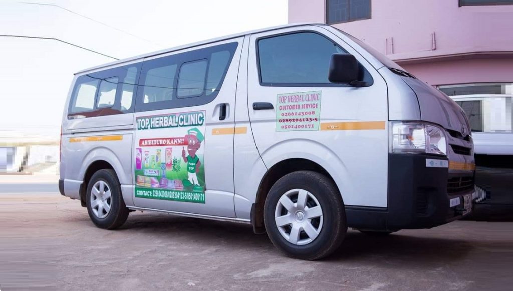 TOP HERBAL CLINIC BUS